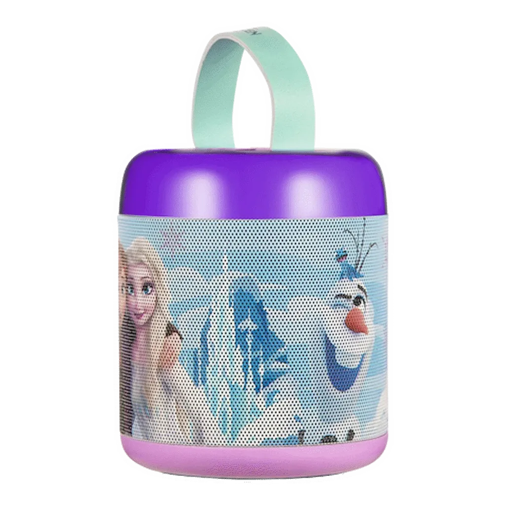 Disney Frozen Cylinder Karaoke Speaker with Bluetooth Microphone - Image 3